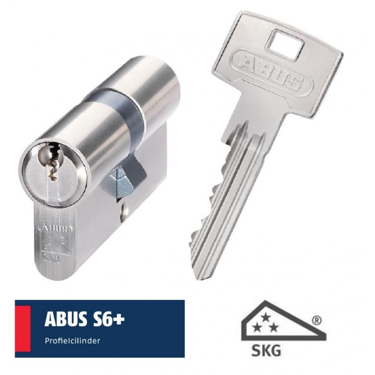 ABUS Hele of Dubbele Cilinder S6+ SKG 3 ***