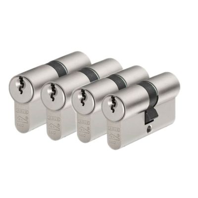 ABUS E60 Cilinderset 30/30 gelijksluitend met gevarenfunctie 30 mm 30 mm 4 cilinders