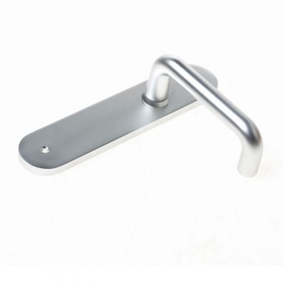 D4E Deurkruk Aluminium Vastdraaibaar Afgerond Kruk/Kruk D-model Blind