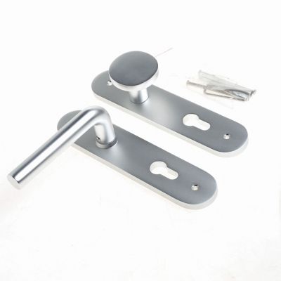 D4E Deurkruk Afgerond Knop/Kruk L-model Rechts PC55
